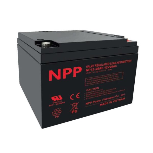 Bình ắc quy NPP NP12-26Ah