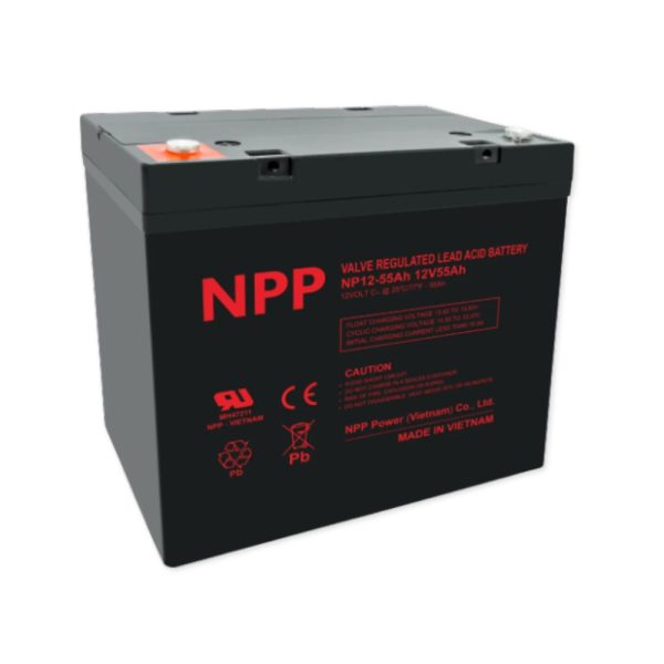 Bình ắc quy NPP NP12-55Ah